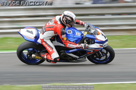 2008-05-11 Monza 3015 Suzuki GSX R European Cup - Timo Gieseler